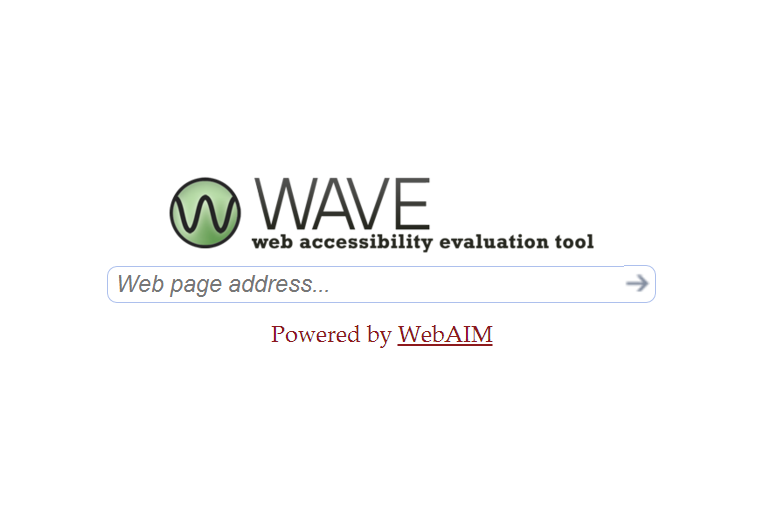 WAVE web accessibility evaluation tool