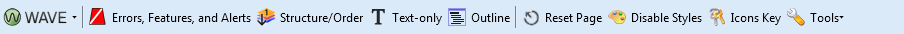 WAVE Toolbar