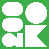 achterkant groen visitekaartje achterkant: logo 200 OK